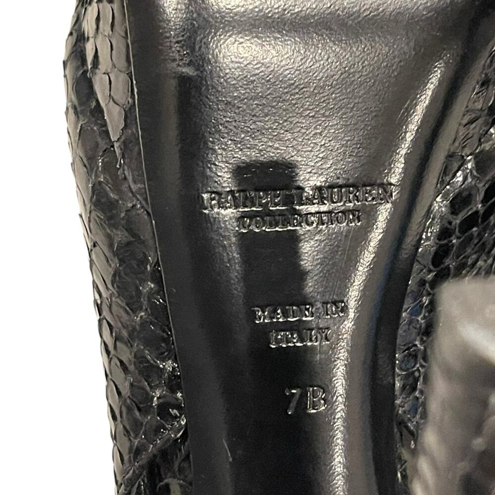 RALPH LAUREN COLLECTION Purple Python Animal Prin… - image 6